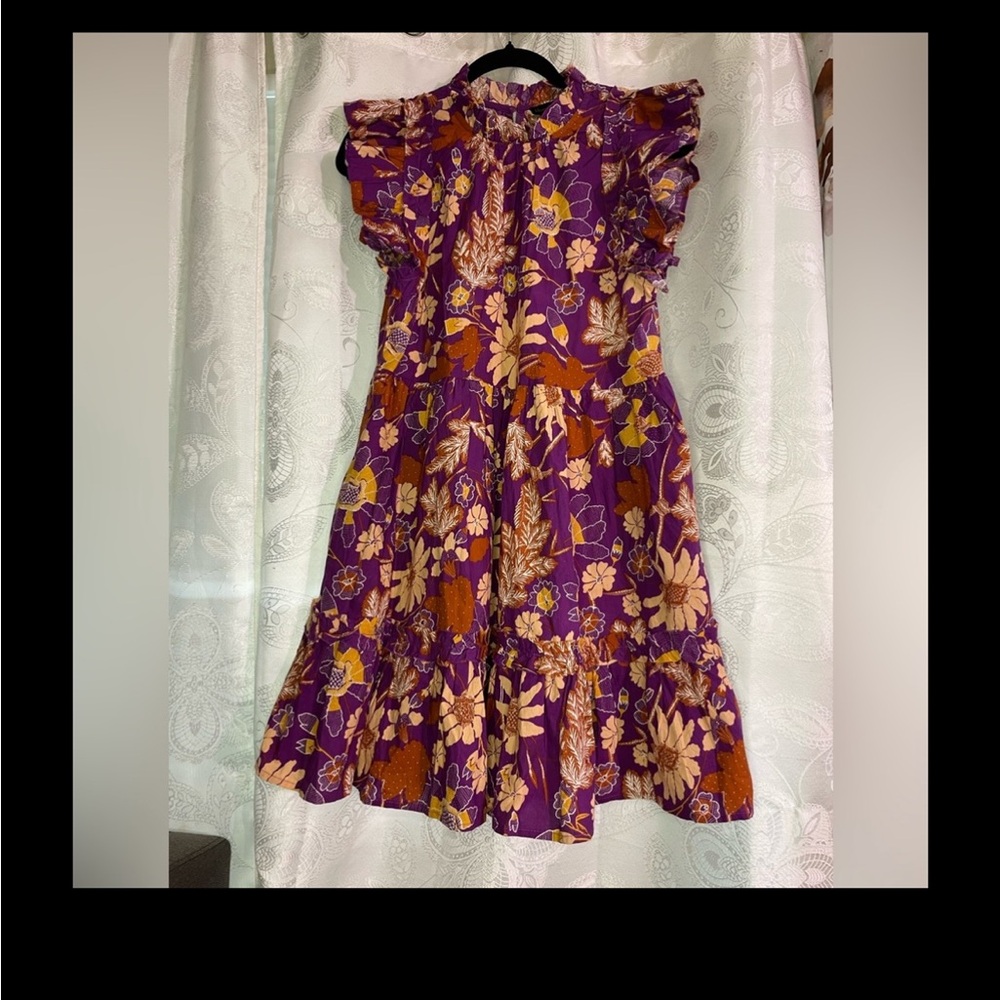 House of Harlow 1960 floral multicolored dress